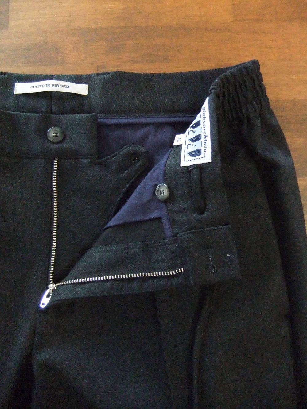 MASACCIO/M1  MELANGE JERSEY ( ブラック ) メランジジャージーストレッチパンツ  A5424