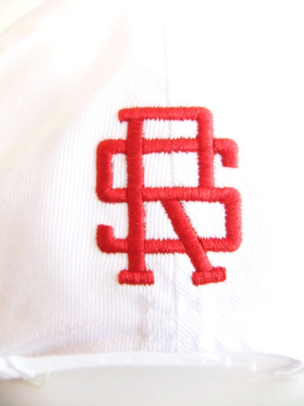 TEAM DUCKBILLS CAP  ( ホワイト )  ロゴ入りキャップ  RSA-23001