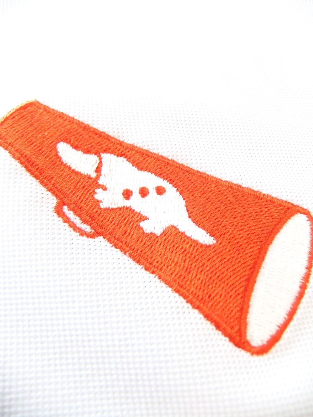 CHEER HORN POLO  (ホワイト)   半袖ポロ  RSM-25008