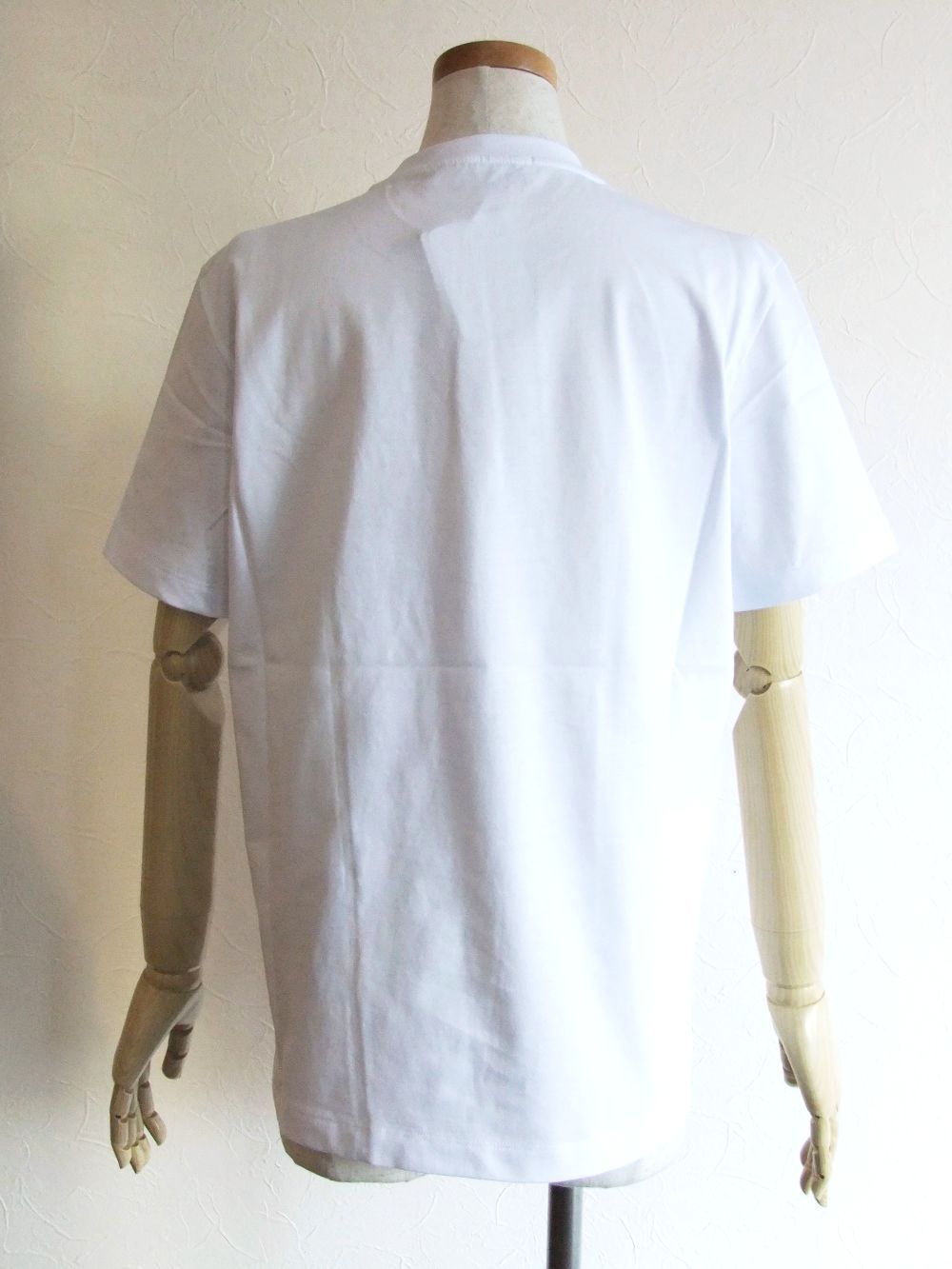 《LADIES》 胸 刺繍ロゴ  T-SHIRT  (ホワイト)  3041MDM108-217298