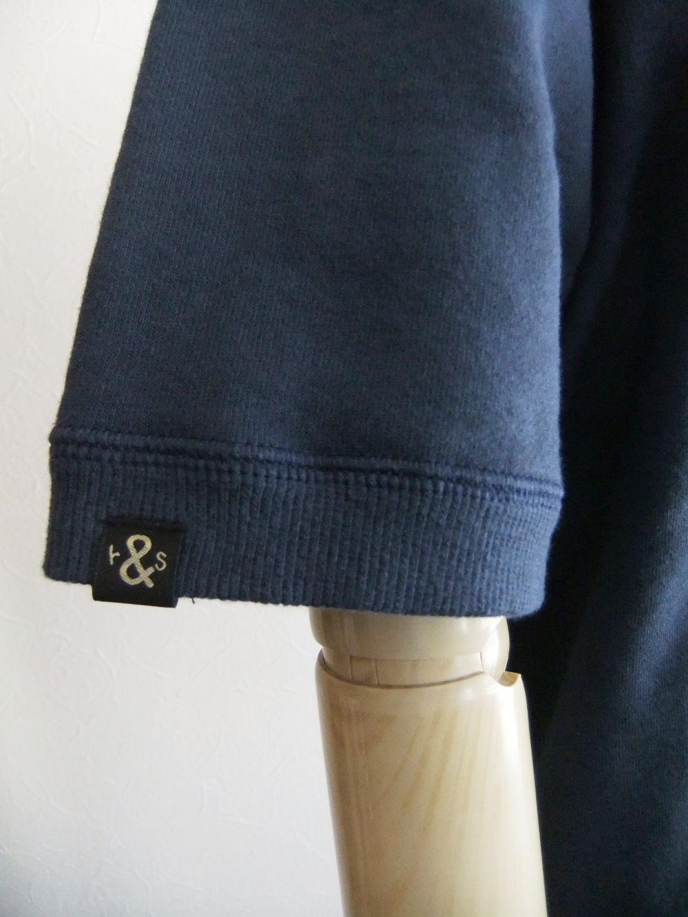 3D LOGO SWEAT (ネイビー)   ロゴ入り半袖スエット   RSM-23041