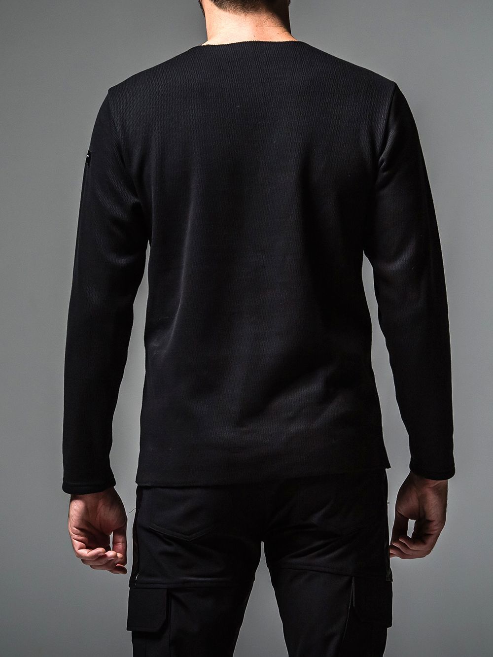 VELOURS FLEECE NEO THERMAL  (ブラック)  カットオフ ハニカム サーマル