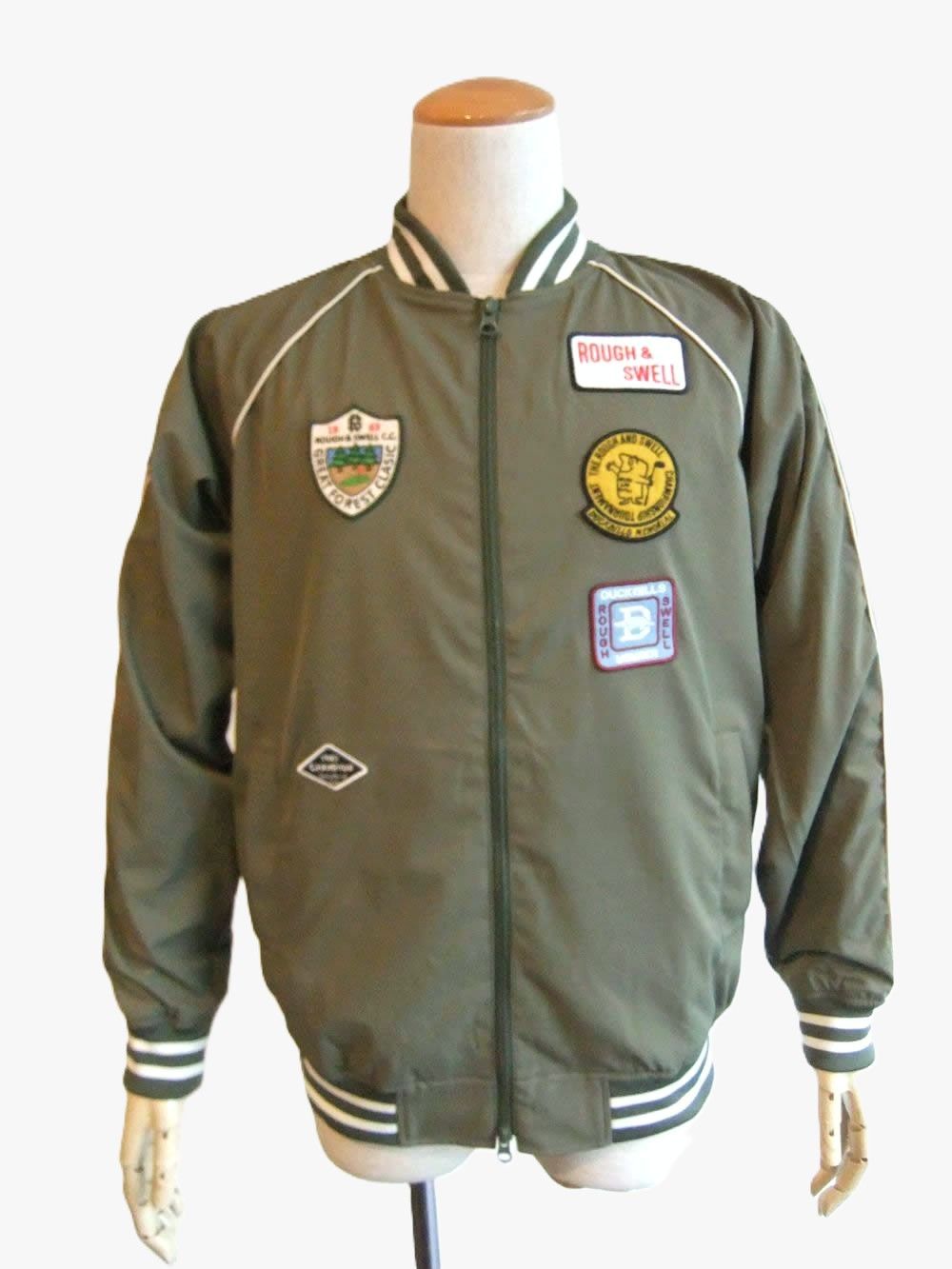 DUCKBILLS PATCH JACKET   （オリーブ）  ジップアップ ブルゾン    RSM-26246