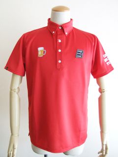 HEAVEN POLO (レッド)   半袖B.D.ポロ  RSM-22007