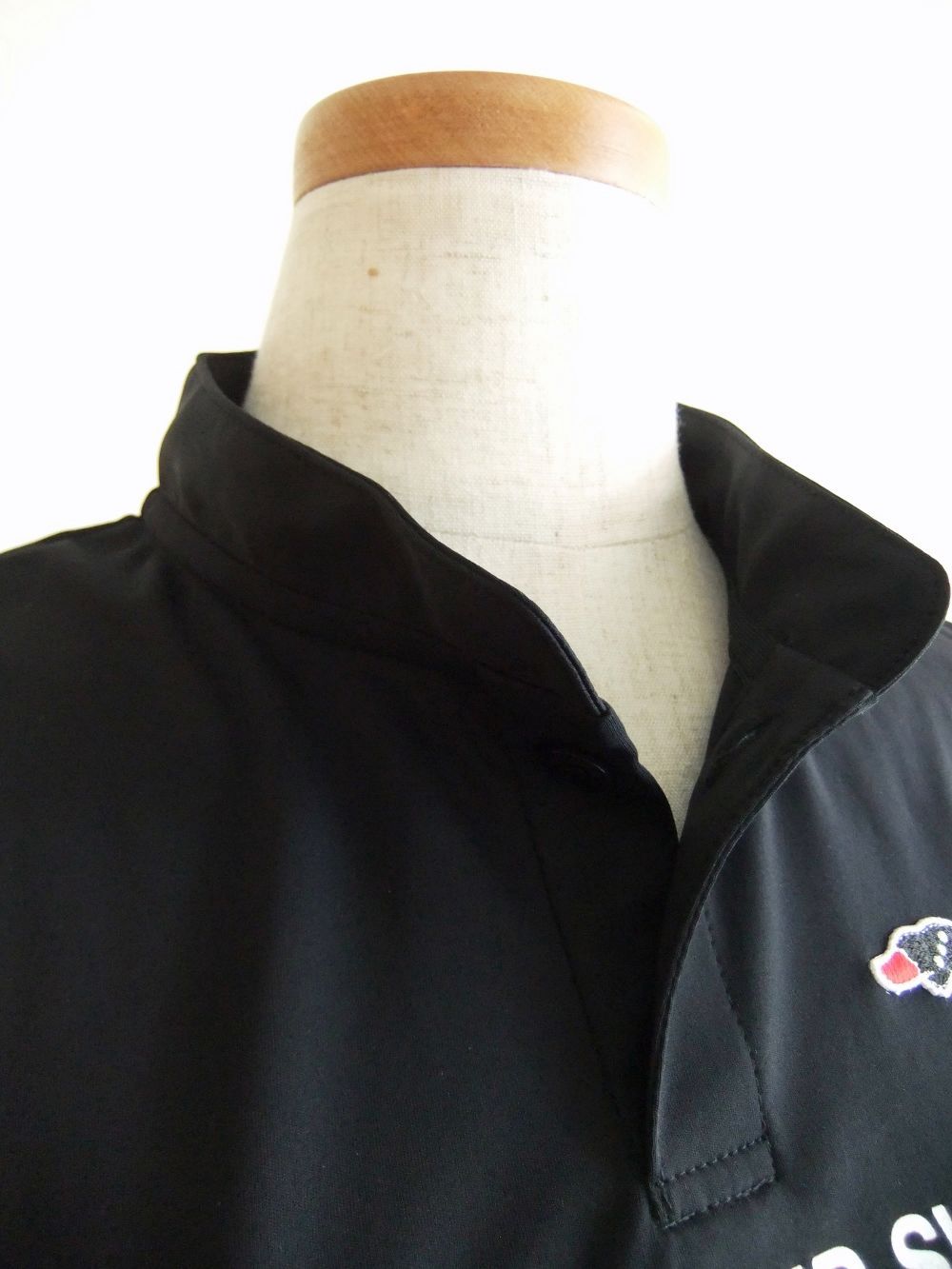 【LADIES】 CIRCUIT ROUGH-NECK W.  (ブラック)  ロゴ ラフネック   RSL-22024