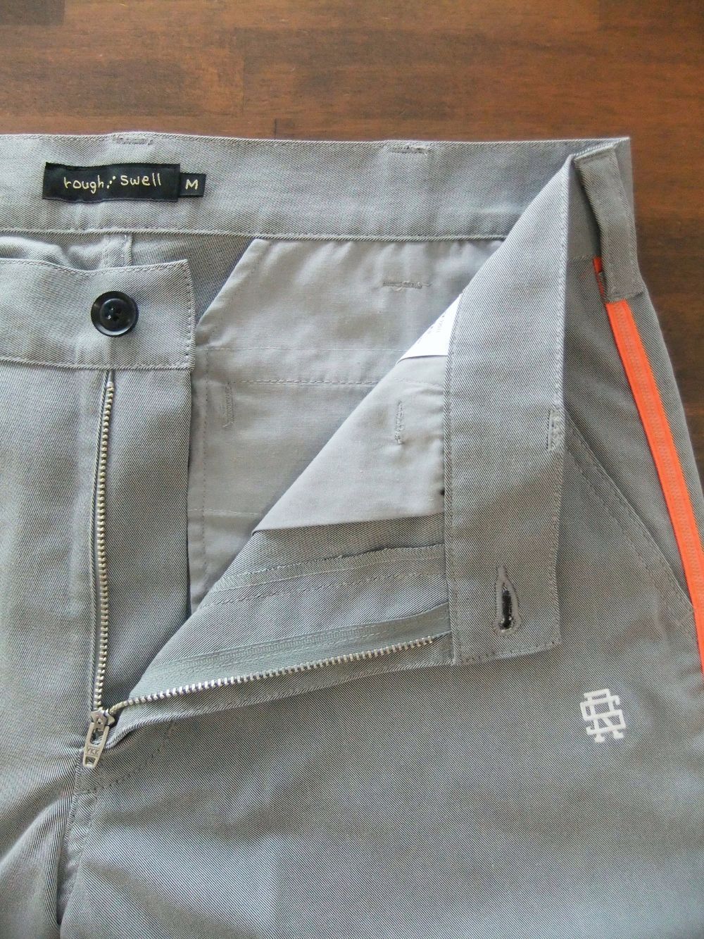 NEON LINE SHORTS ( グレー ) ストレッチツイル ハーフパンツ    RSM-22071