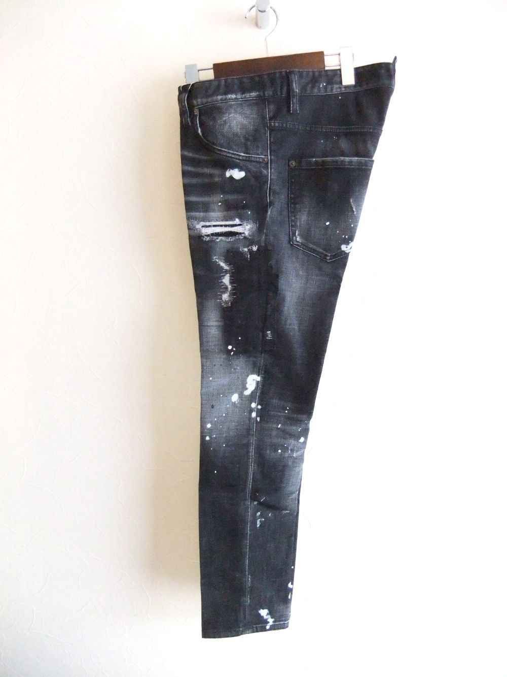 BLACK PIONER WASH SKATER JEANS  スケーター ジーンズ   S74LB1451