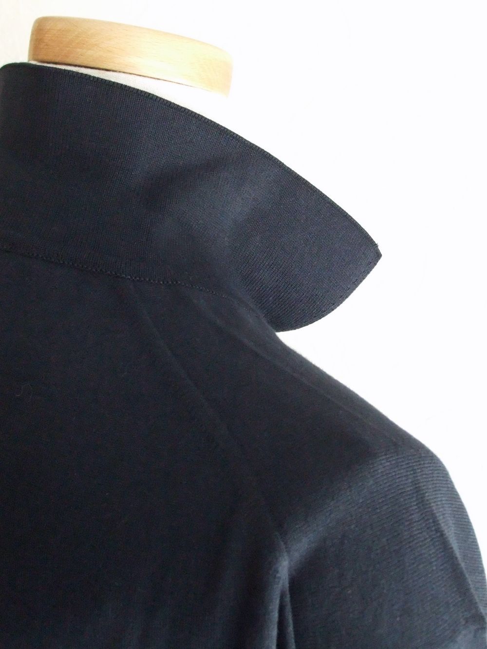 《LADIES》 S4550  30G  コットン 半袖  スキッパー ニット ポロシャツ