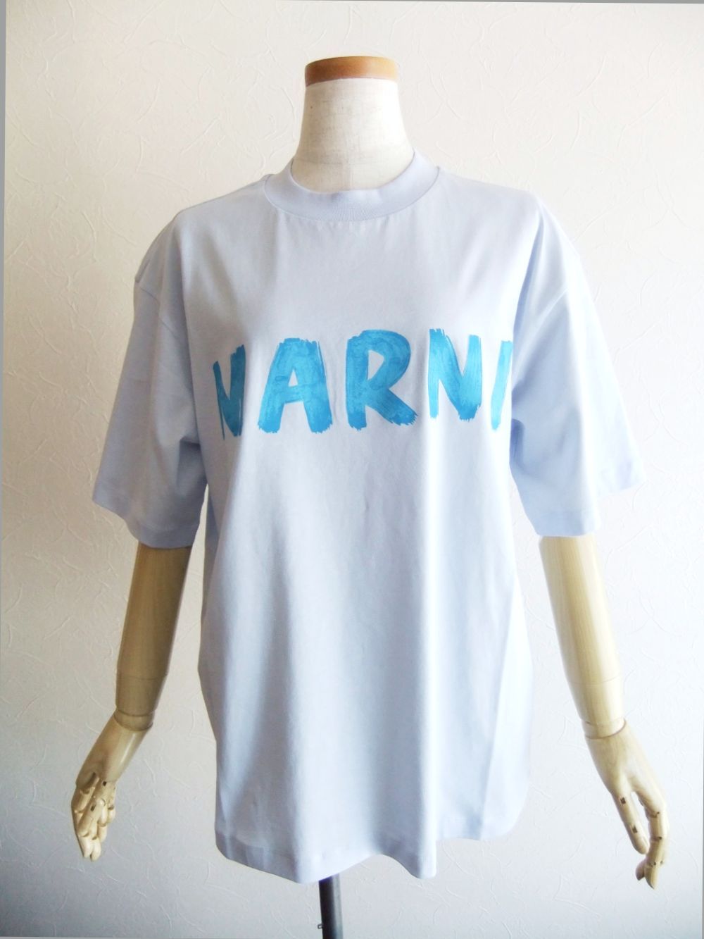 MARNI - MARNI LOGO ORGANIC COTTON JERSEY T-SHIRT ロゴ T