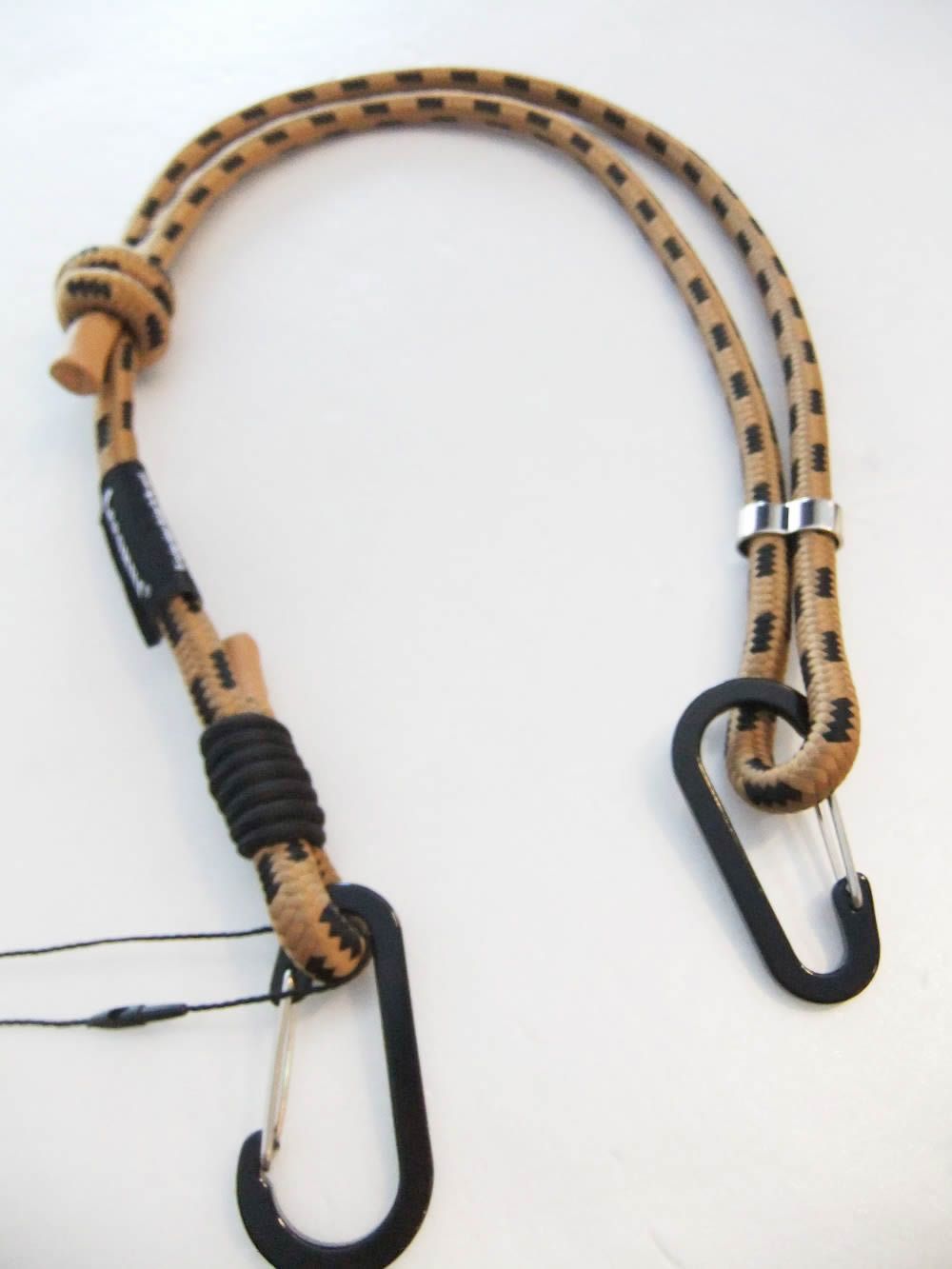 【MICALLE MICALLE Account】 ショルダー ストラップ  (ブラウン×ブラック)   MAG108ODE