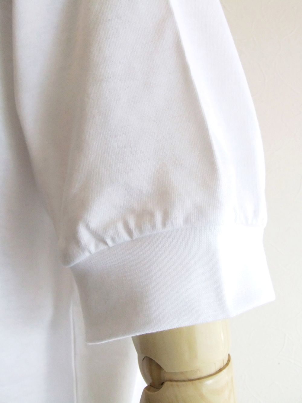 ヘンリーネック 半袖Tシャツ  GRILLO  (ホワイト)