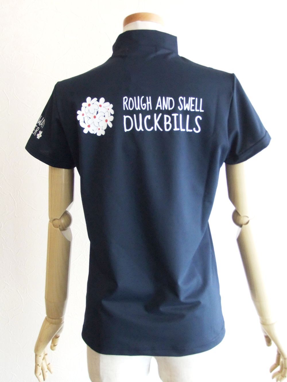 【LADIES】 BOUQUET MOCK W.  (ネイビー) ロゴ モックネック   RSL-22014