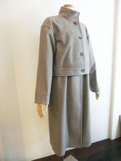 ジレ+ジャケット 重ね 2WAY ミリタリー ロングコート  SN-11139