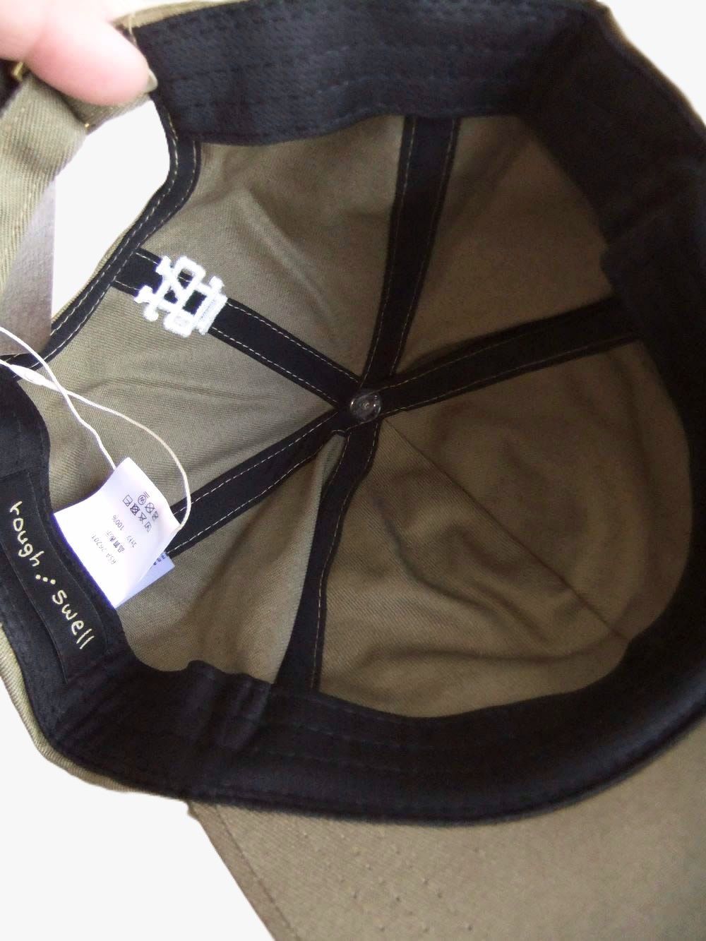 WEIRD TOUR CAP (モカベージュ)   ロゴ入りキャップ    RSA-26201