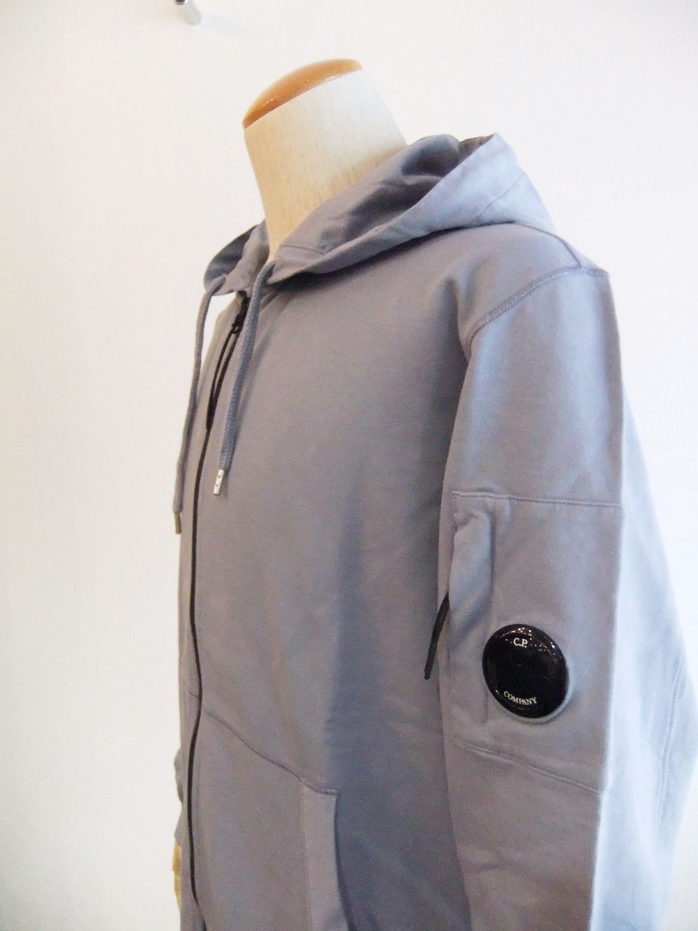 LIGHT FLEECE ZIPPED HOODIE   (ラベンダー)   スウェットパーカー