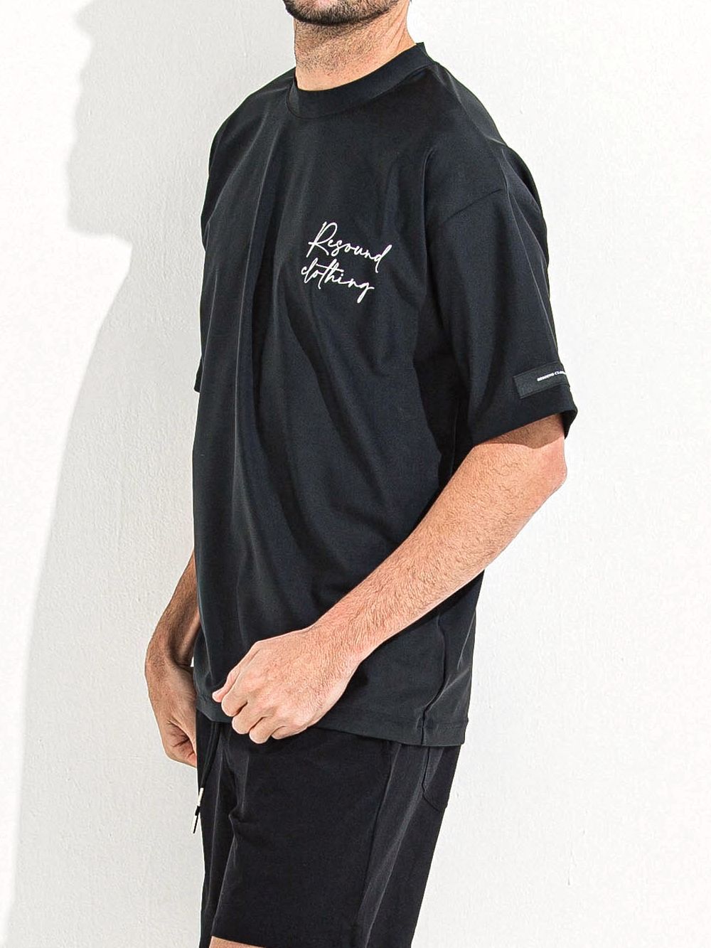 ID RUSH OVER T  (ブラック)   オーバーサイズ ラッシュガード Tシャツ