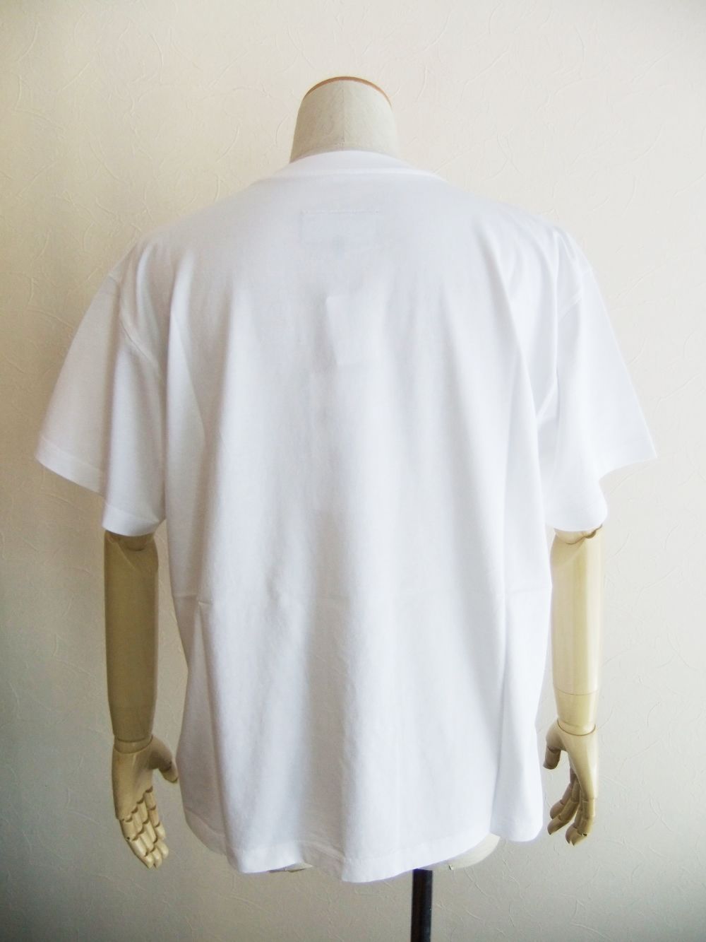 《MM➅》 Maison Margiela  6LOGO PRINT T-SHIRT (ホワイト) ロゴTシャツ