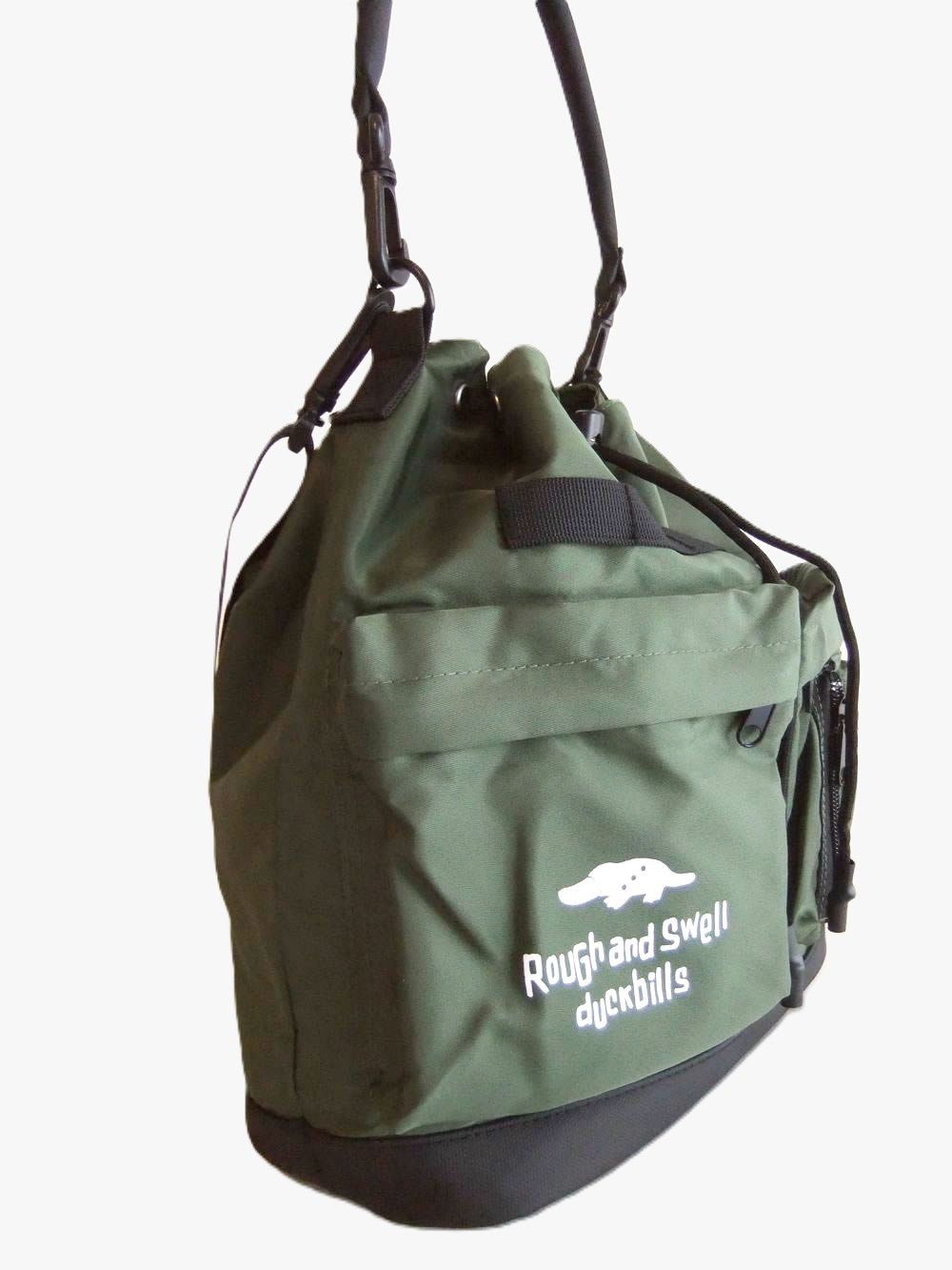 MA-1 BAG    (オリーブ)  巾着型 2WAY バッグ  RSA-26211