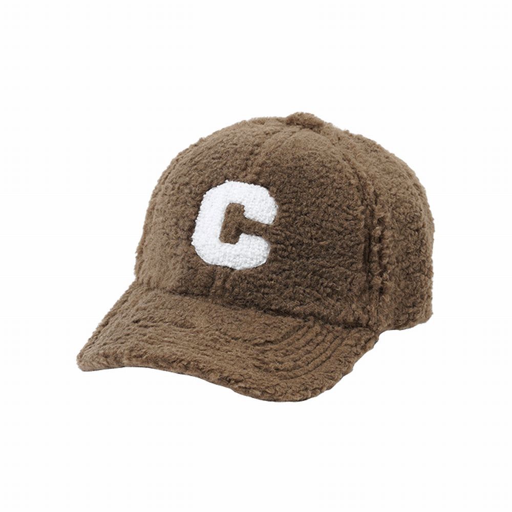 HOMMAGE  C BOA CAP (モカ)  ロゴ キャップ  MAH115YDC