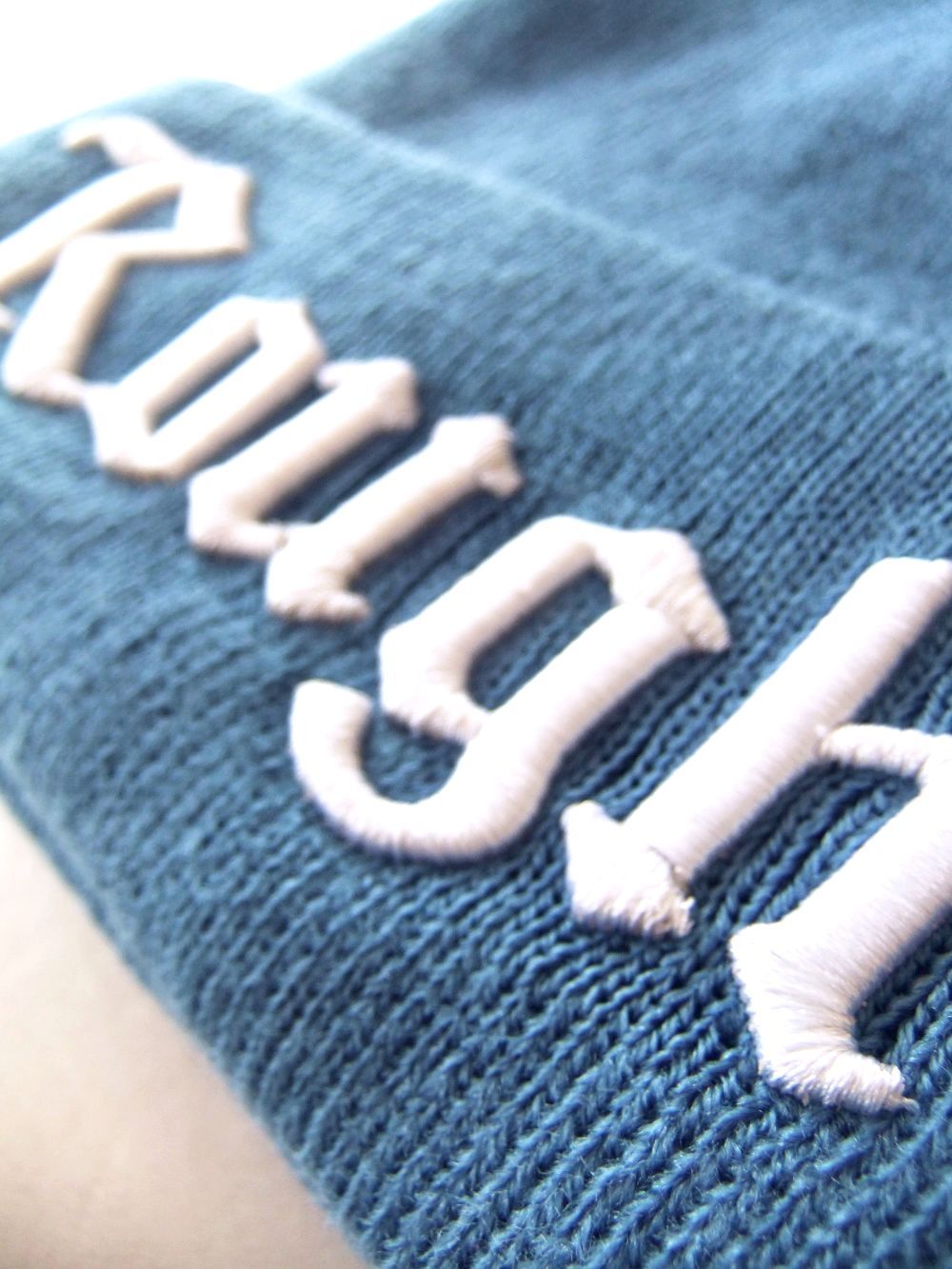 DUKE BEANIE   (ブルー)  ロゴニットキャップ    RSA-22203
