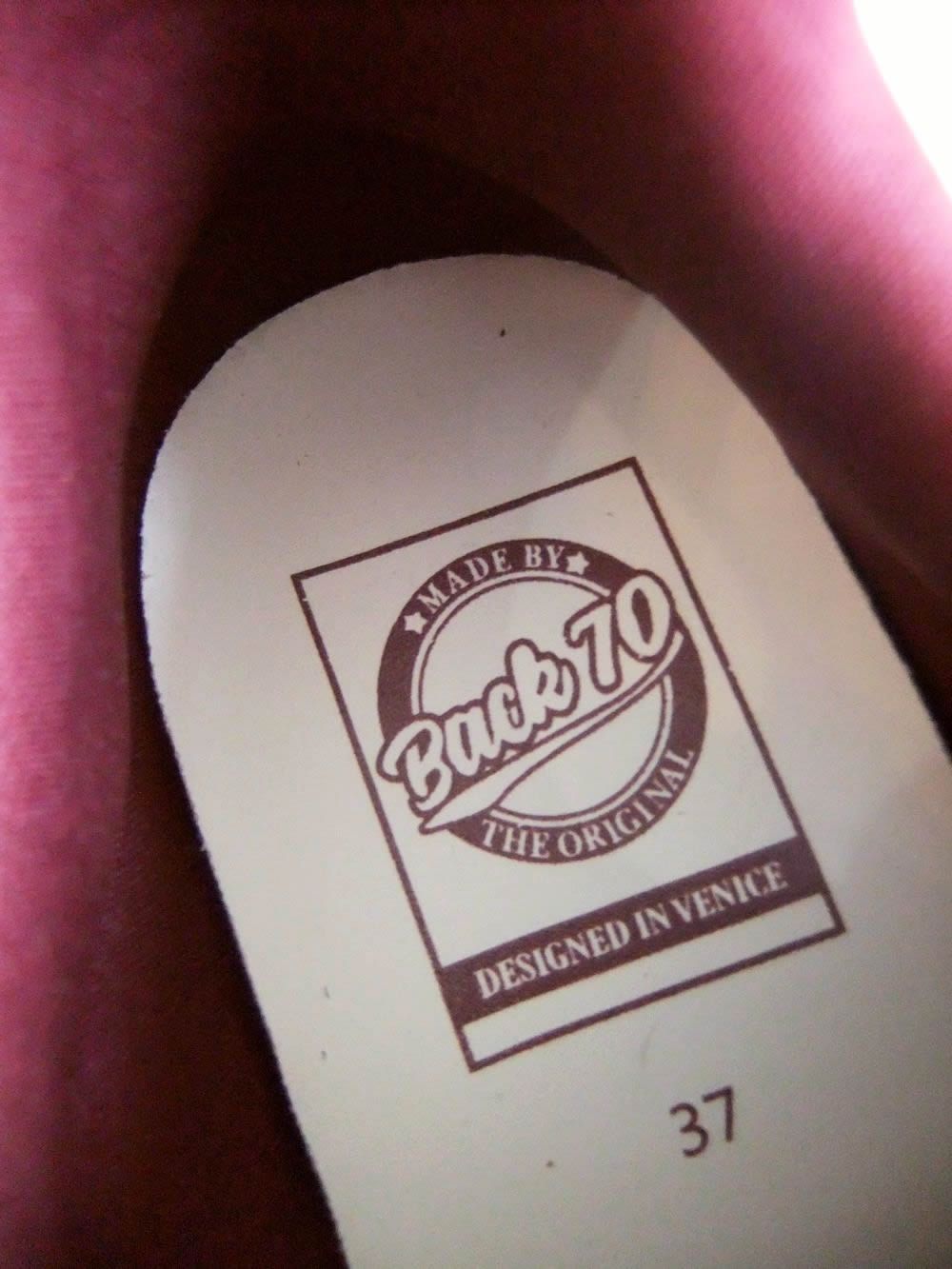 【BACK70】 FIRE BALL SPONGY NYLON BUTTER 70  （ワイン） ファイヤーボール ナイロン スニーカー