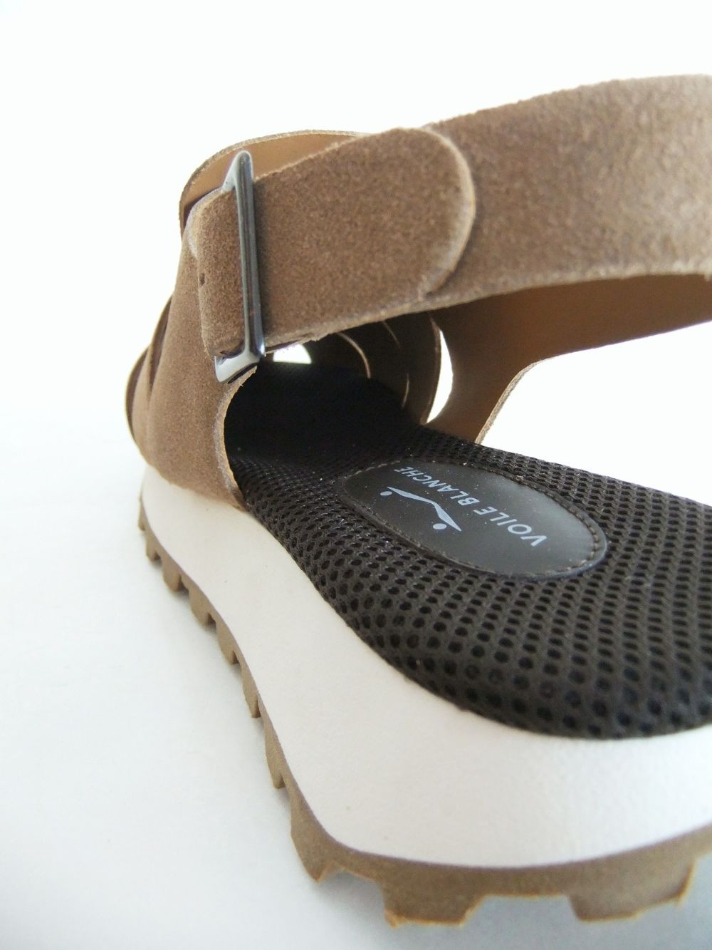 VOILE BLANCHE - SPIDER SUEDE レザーサンダル | 4.444glad