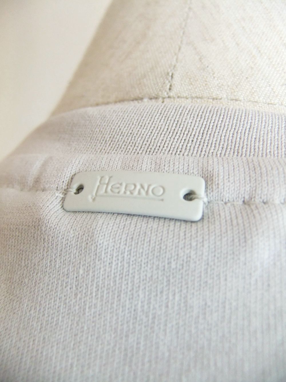 HERNO GORE-TEX  胸ポケット付きコットン クルーネックTシャツ