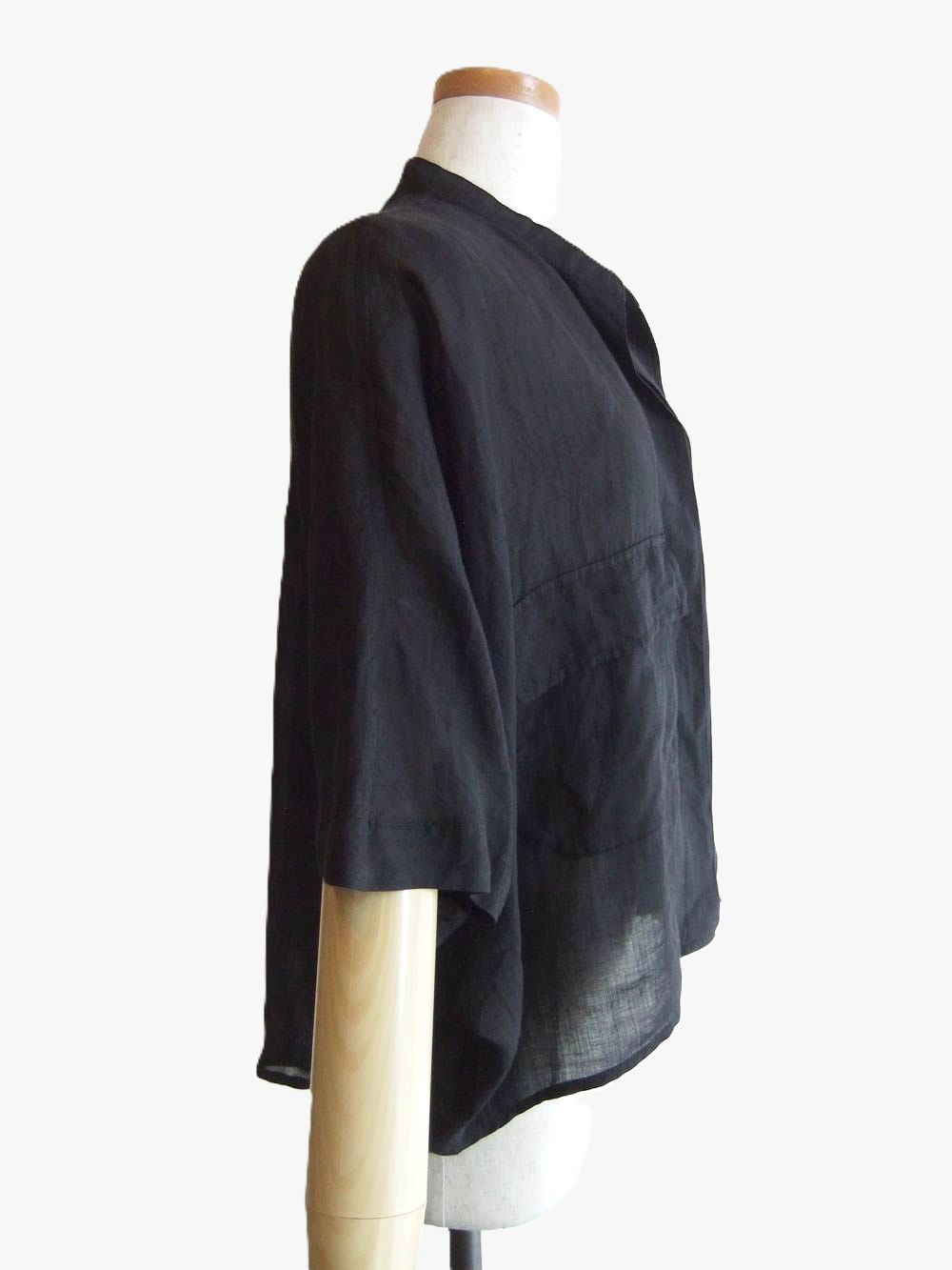 ラミー ショート丈 ワイド シャツ  626956