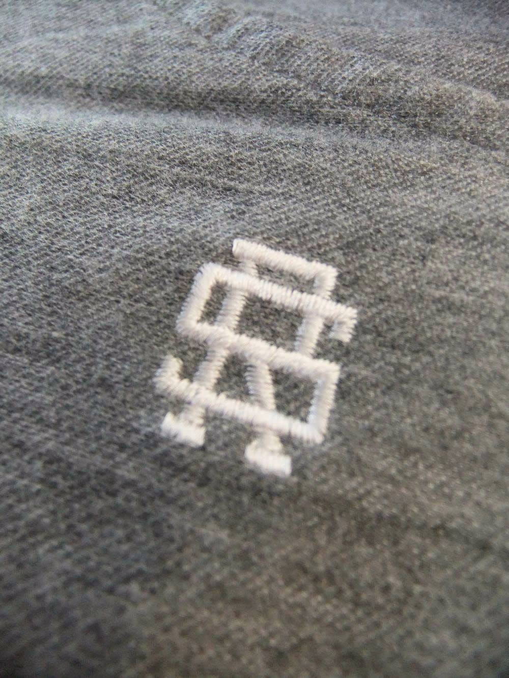 R.S LOGO BOLT   (グレー)  リブ ロゴ パンツ RSM-26272