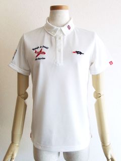【LADIES】 AIRLINE TOUR POLO W.   ロゴ 半袖ポロシャツ   RSL-22003