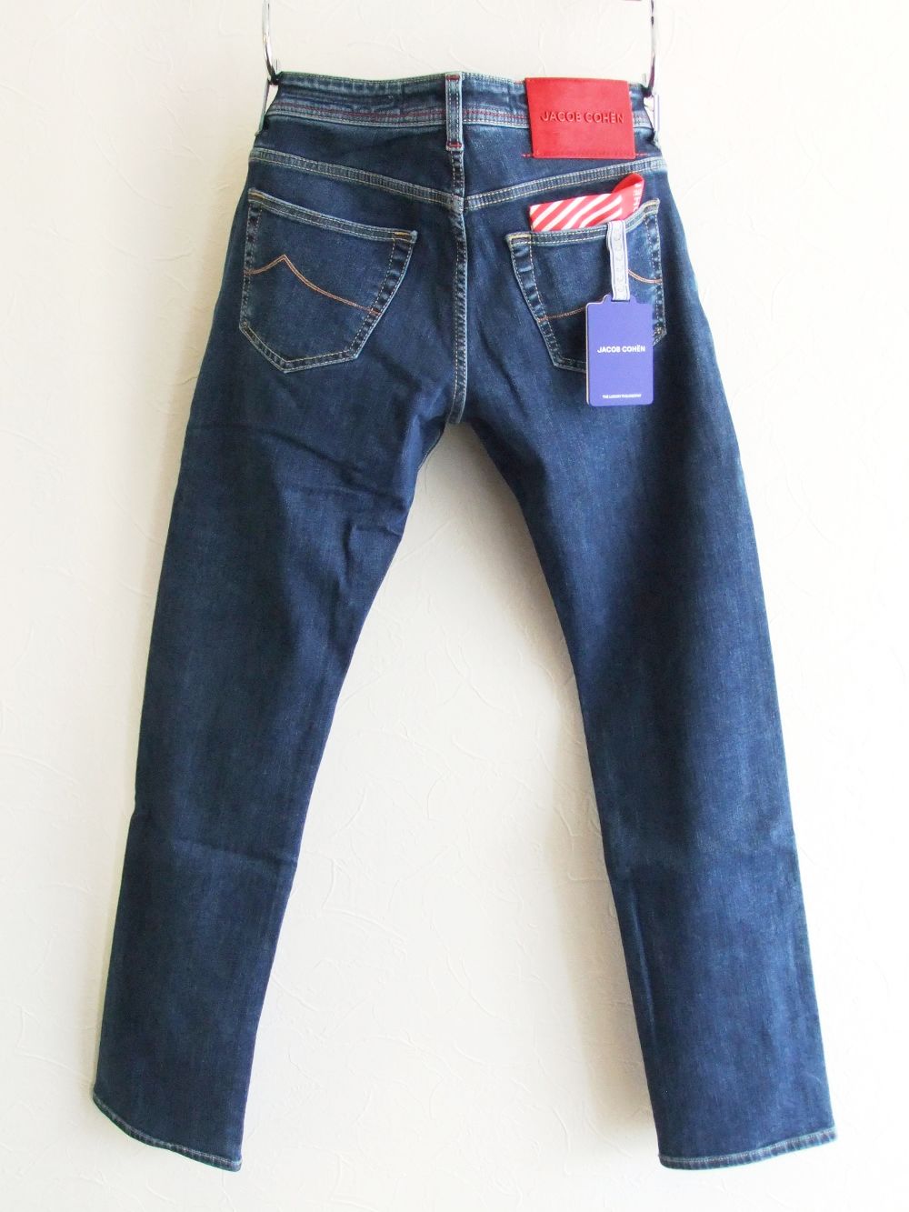 NICK ウォッシュドストレッチト SLIM FIT ストレートデニム