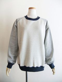Inside Out Sweat PO  裏使い 切替え スウェット プルオーバー    MM2397