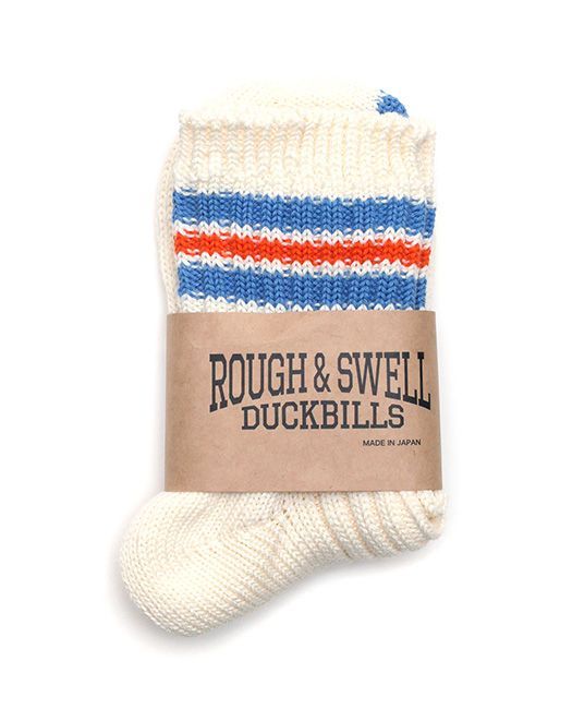 CAMP SOCKS SHORT   リブソックス ( ブルー)