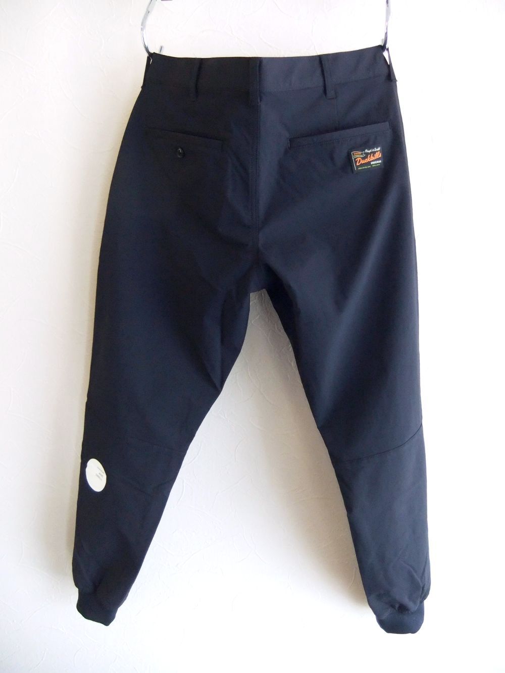MOON PANTS (ネイビー) リブ ナイロン 4WAY ストレッチ パンツ   RSM-23276