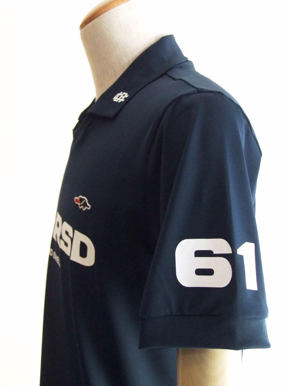 RSD SKIPPER  (ネイビー)   半袖スキッパーポロ  RSM-22022