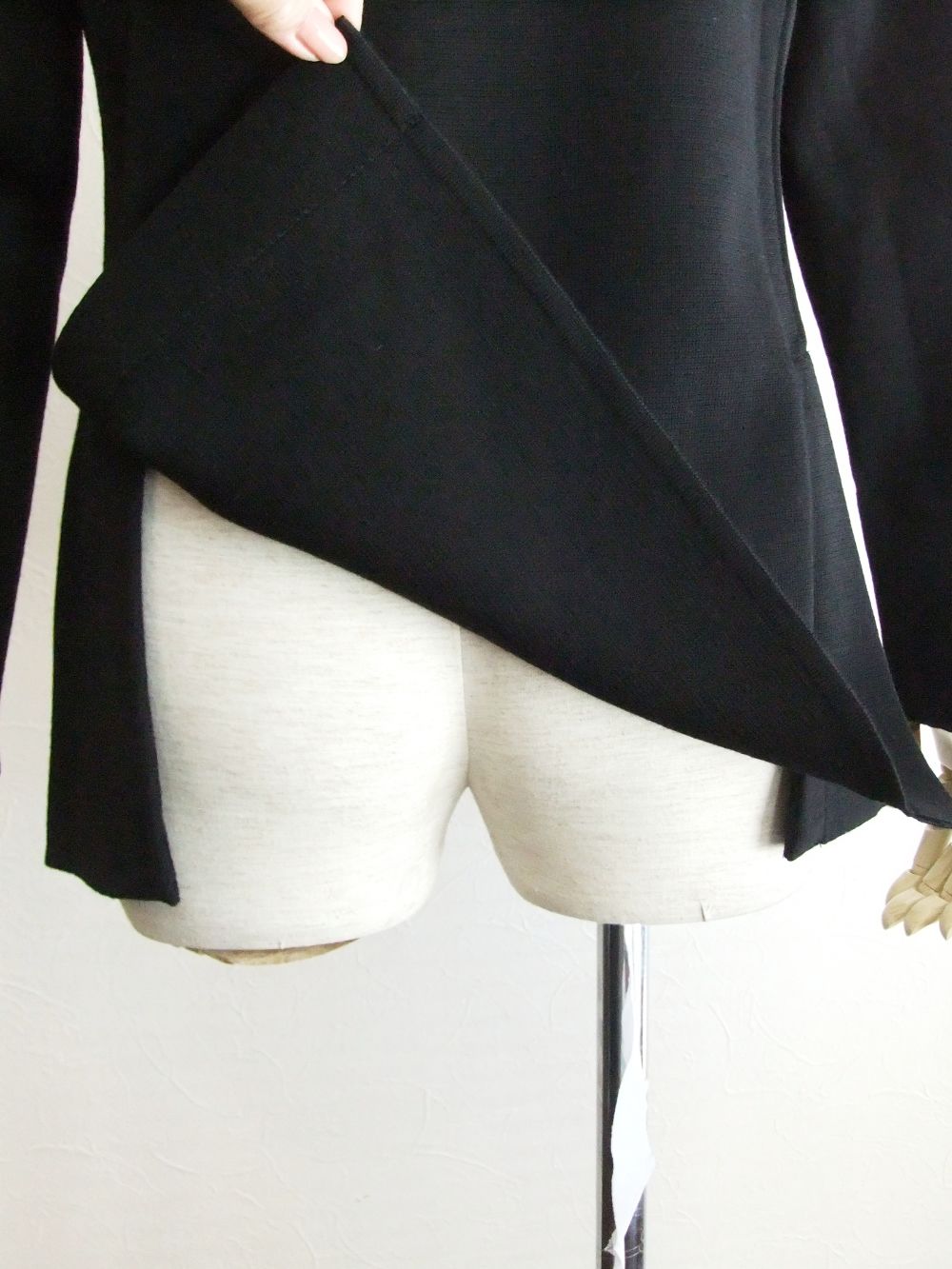 KNIT 2B JACKET  ウール ニットジャケット