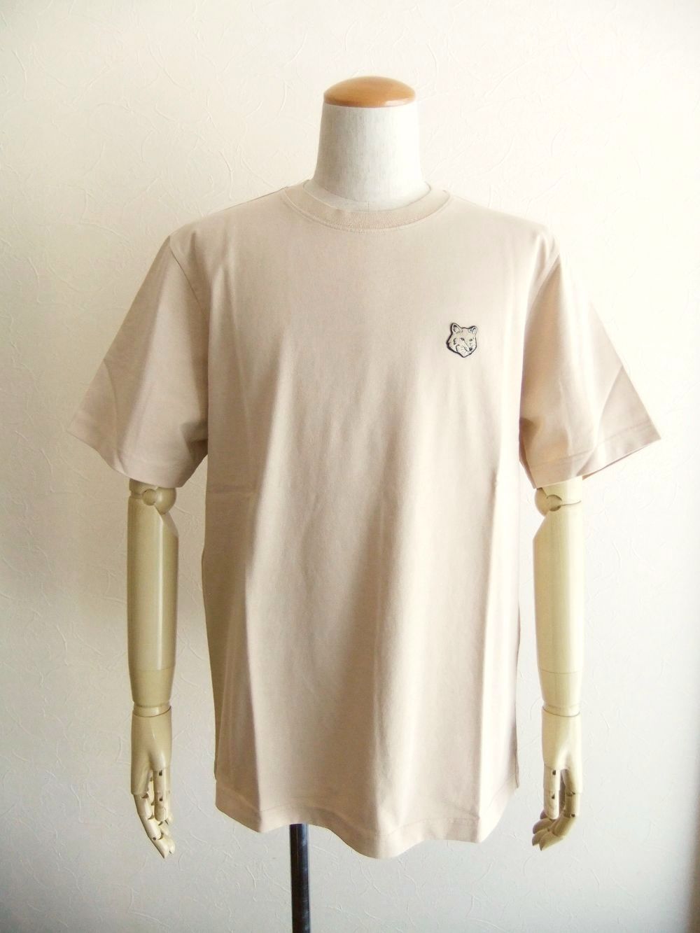 レアカラー♡メゾンキツネフォックスパッチ刺繍Tシャツミント