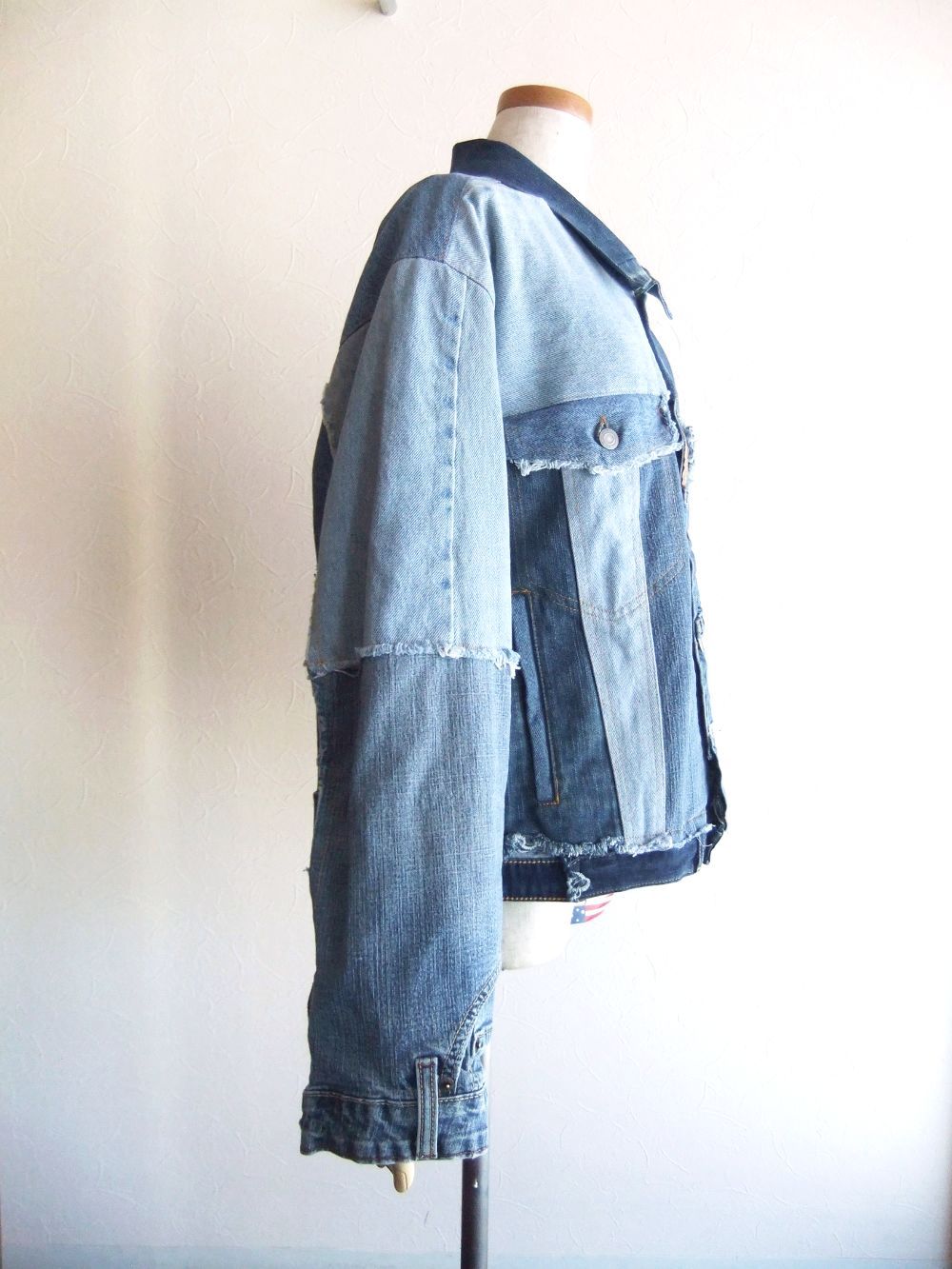 【MICALLE MICALLE Vintage】 Levi‘s  ヴィンテージデニム リメイク ジャケット MVG100JDE