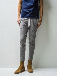 CHRIS EASY PANTS  スラックス イージー パンツ (グレー)