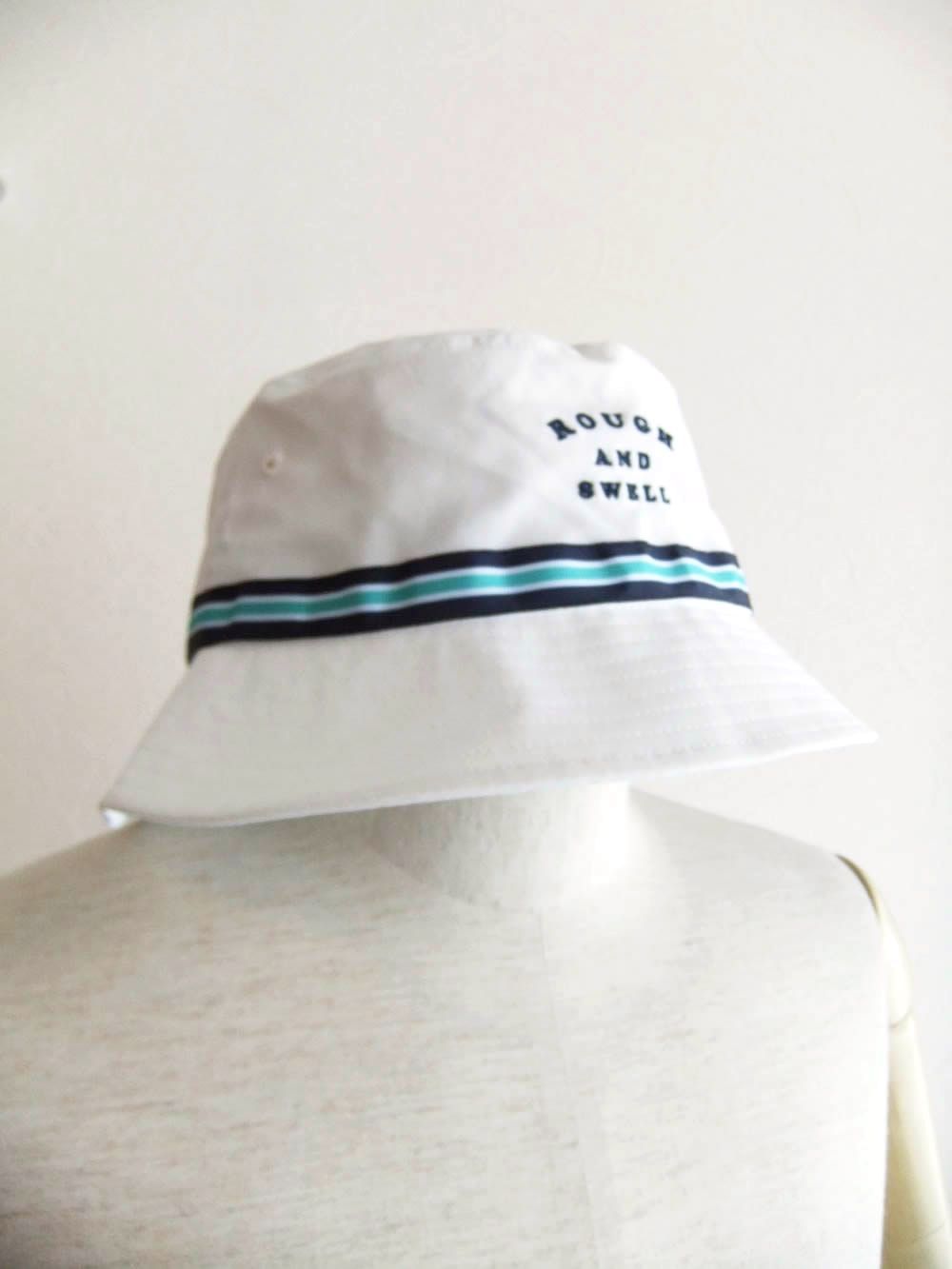 WALES HAT   (ホワイト)  ロゴ入り ハット    RSA-26008