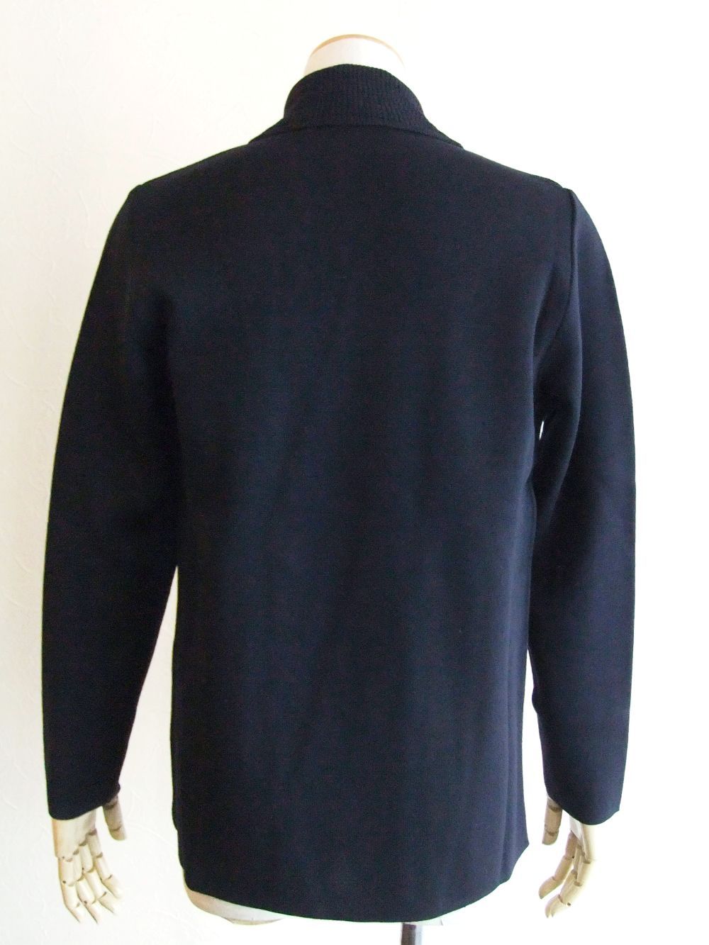LARDINI - KNIT 6B W JACKET ウール ダブル ニットジャケット LARDINI - KNIT 6B W JACKET ウール ダブル ニットジャケット