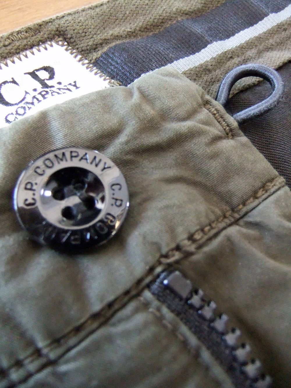 Stretch twill Garment Dyed Cargo Shorts   ハーフカーゴパンツ  (カーキ)  10CMBE274A