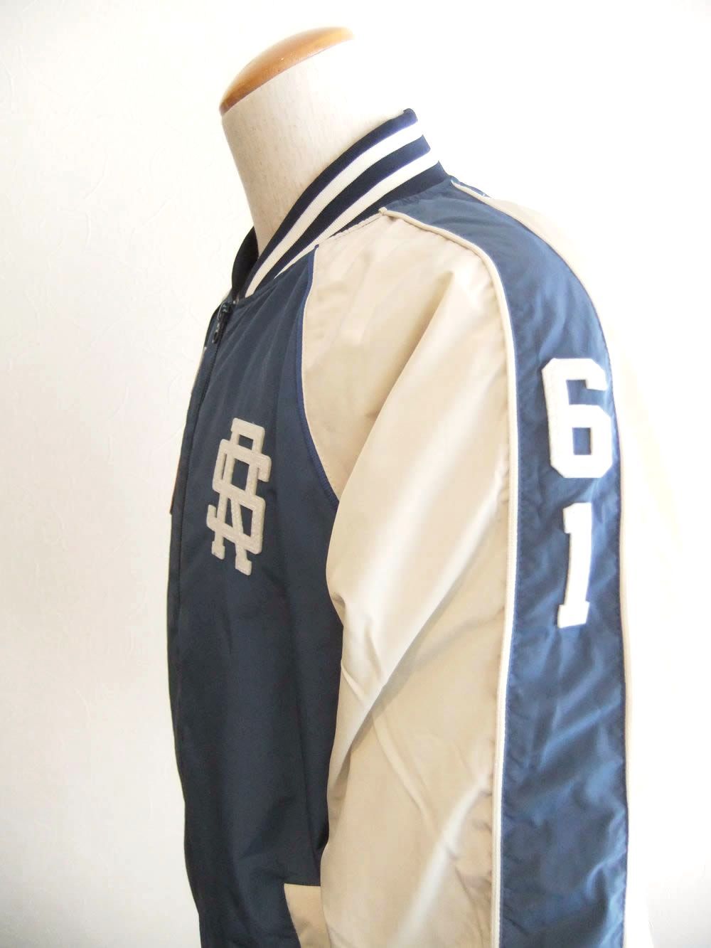 ORIENTAL DENVER  ジップアップブルゾン  (ブルーグレー)  RSM-25251