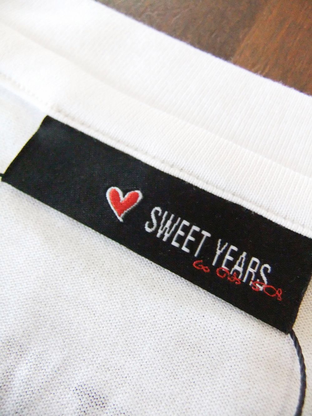 【SWEET YEARS】   オーバーサイズ Tシャツ /14608SY (ホワイト)