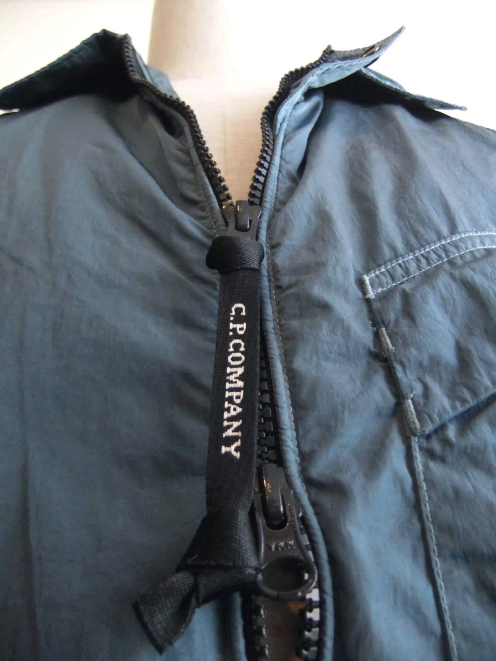 CHROME-R ZIPPED OVERSHIRT    ジップアップ オーバーシャツ