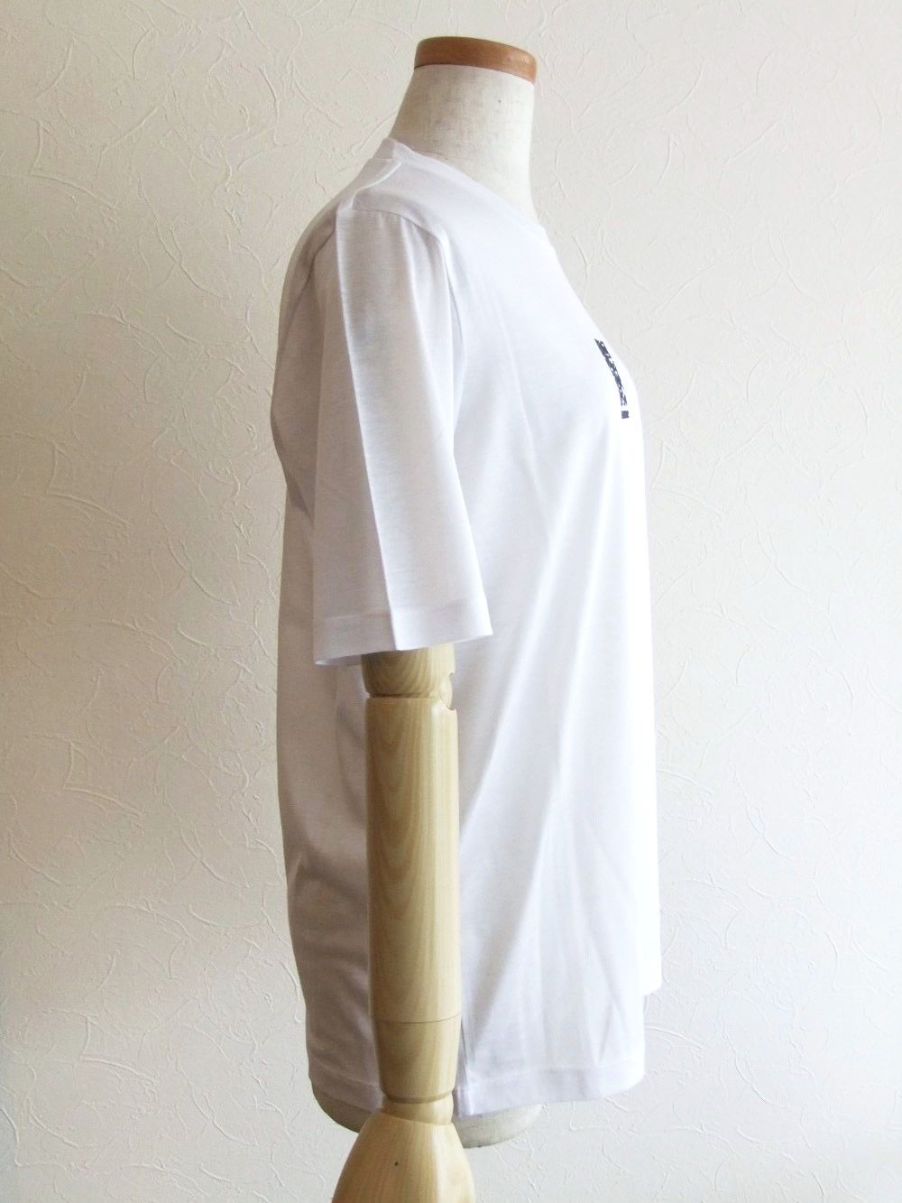 LADIES  D2 QR-Code  ロゴプリント T-SHIRT   S75GD0151
