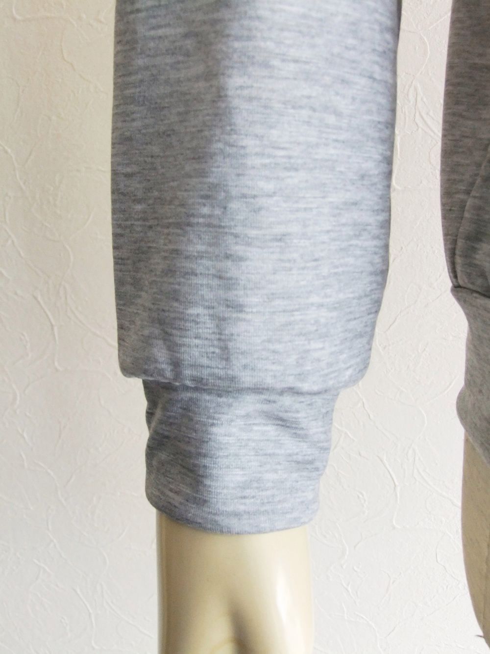 NEBBIOLO LUNGO 【REDA active】 R6461   (グレー)  クルーネック長袖Tシャツ