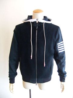 MATMA   パイル  ZIP UP 切替パーカー