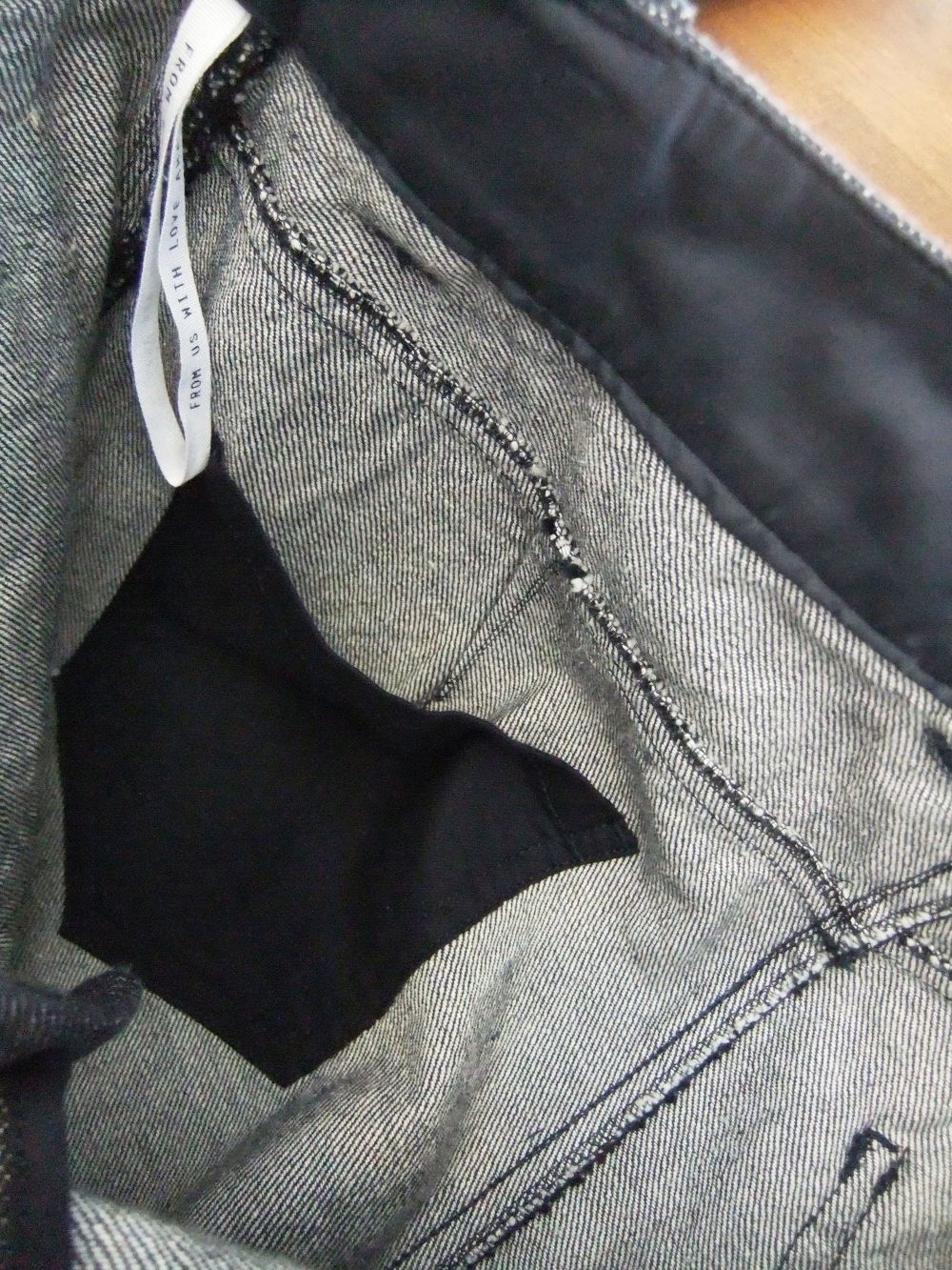 ウォッシュド  ワイド パンツ   203008