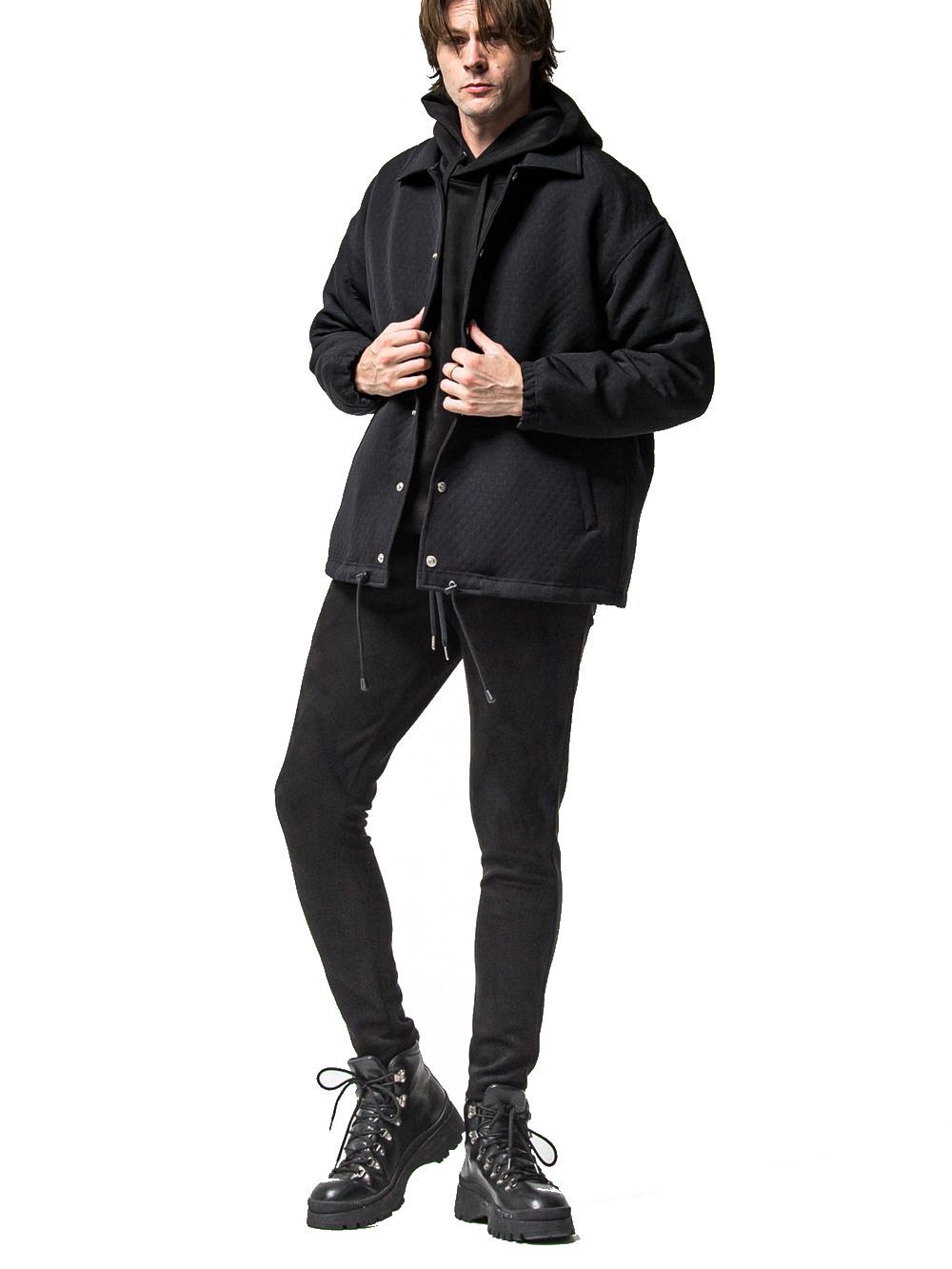 FUR COACH JACKET   裏ファー コーチ ジャケット